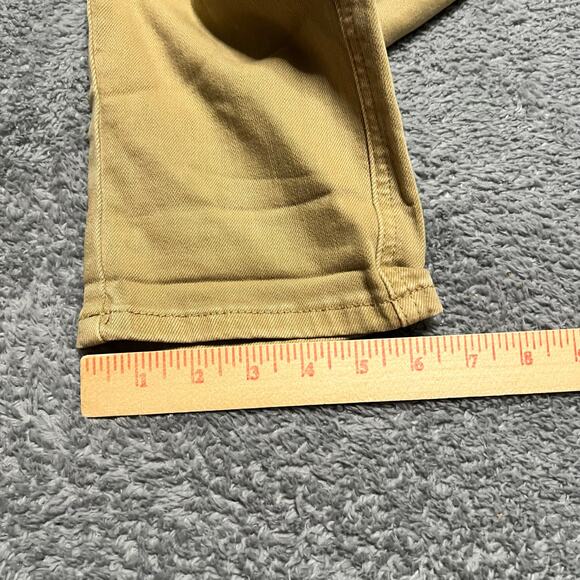 Judy Blue Jeans Womens 11 /30 Khaki High Waisted Grment Dyed Cuffed Jogger - Picture 11 of 11